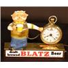 Image 1 : Blatz Beer Light Up Bartop Display  Large Pocket 