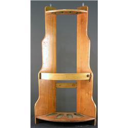 Corner Gun Rack with Lock & Key