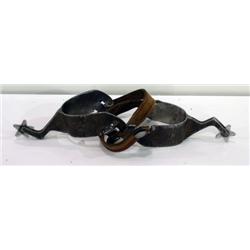 Old Hand-Made Cowboy Spurs