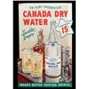 Image 1 : Canada Dry Ginger-Ale Sign   Cardboard    1950's