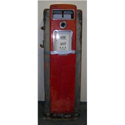 Wayne Gas Pump In The Beginning Stages of Restora