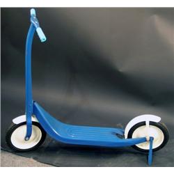 Childs Scooter   Restored in Blue