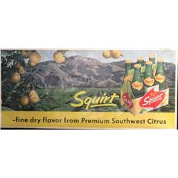Squirt Sign     12 .5"x28"      c.1963