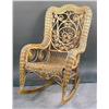 Image 1 : Wicker Rocking Chair