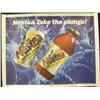 Image 1 : Large" Nestea Take the Plunge" Plastic Poster