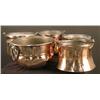 Image 1 : Lot of 5 Copper Pails     All  Old and Repolished