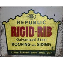 Republic "Rigid-Rib" Roofing & Siding Materials S