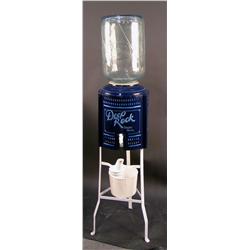 Restored "Deep Rock" Water Bottle and Stand