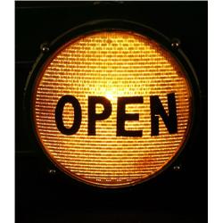 "Open" Street  Light