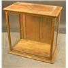 Image 1 : Oak with Glass Display Case    30"x18"30"