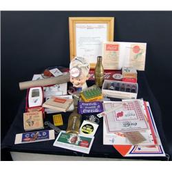 Lot of over 50 small Coca-Cola Related  Items