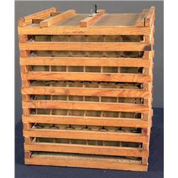 Wooden Egg Crate