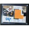 Image 1 : 2009-10 UPPER DECK AUTOGRAPHED ULTIMATE DEBUT THREADS TYLER MYERS HOCKEY CARD (20/25)