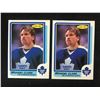 Image 1 : 1986 O-PEE-CHEE #149 WENDEL CLARK HOCKEY CARD LOT