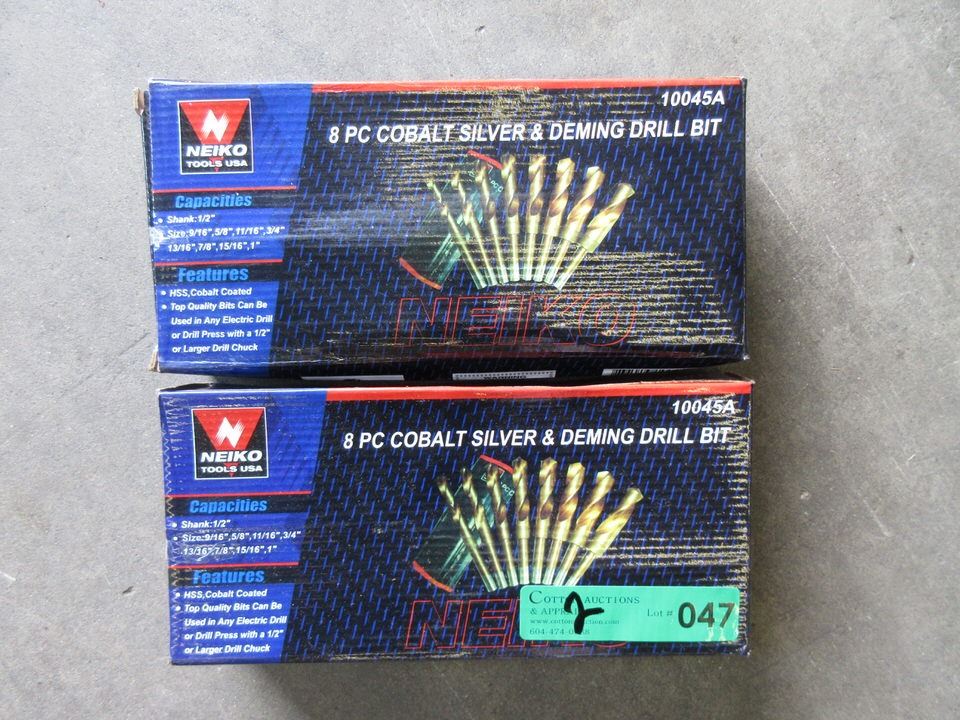 ITM 8 Pcs Silver & Deming Cobalt (HSS) CX-8 main image 1
