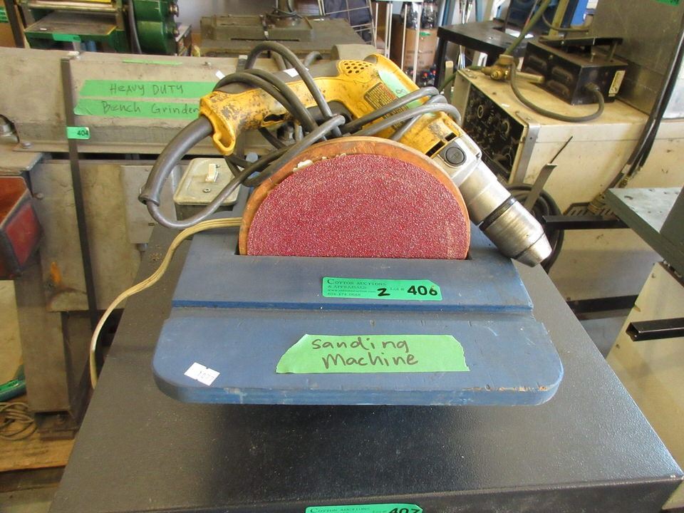 Sanding Machine & Electric Drill