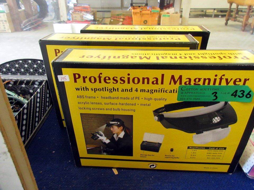 3 New Professional Magnifiers