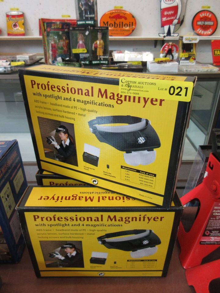 3 New Professional Magnifiers