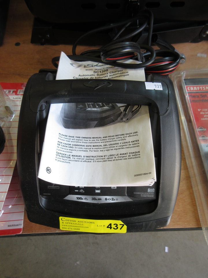 Schumacher SC1308 Automatic Battery Charger