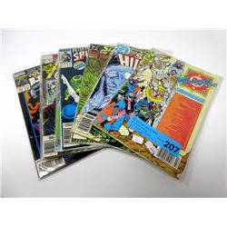 1985 Who's Who and 8 Collector Comics