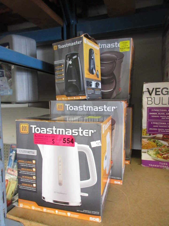 5 Toastmaster Small Kitchen Appliances