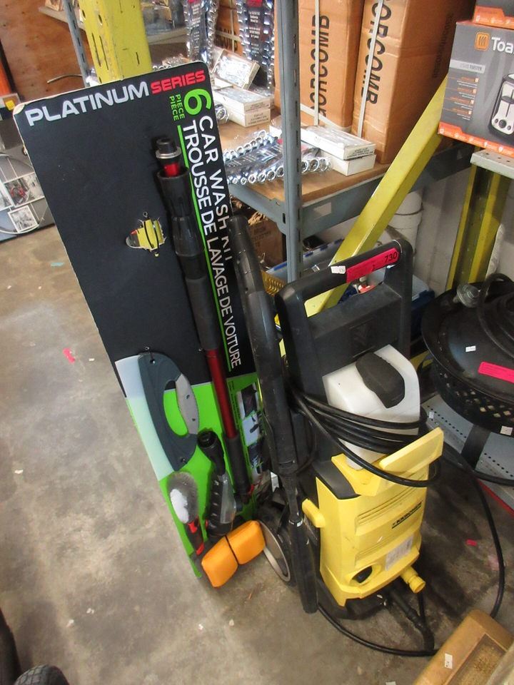 Karcher Pressure Washer & Car Wash Kit