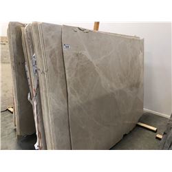 FULL SLAB OF NATURAL MARBLE, APPROXIMATELY 87  X 72 