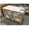 Image 2 : CRATE OF NATURAL LIMESTONE TILES, 1' X 2', 132 TILES, 264 SQ FT TOTAL
