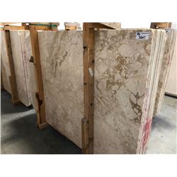 FULL SLAB OF NATURAL MARBLE, APPROXIMATELY 87" X 60"