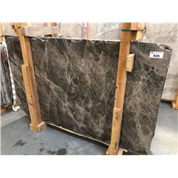 FULL SLAB OF NATURAL MARBLE, APPROXIMATELY 78" X 48"