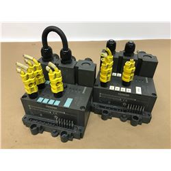 (2) Siemens 6ES7 141-1BF11-0XB0 ET 200X