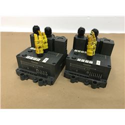 (2) Siemens 6ES7 141-1BF11-0XB0 ET 200X