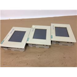 (3) Siemens 6AV6 545-0BC15-2AX0 Touch Panel