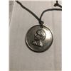 Image 1 : Signed Presented in 1890 Education Coin Large on Chain We Think it is SILVER