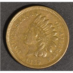 1859 INDIAN CENT, CH AU