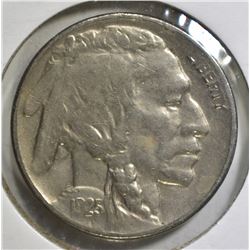 1925-D BUFFALO NICKEL, VF