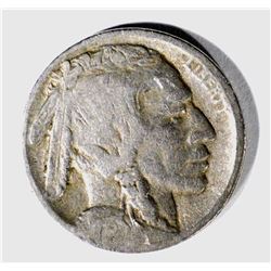 1913-D TYPE-2 BUFFALO NICKEL, FINE KEY DATE