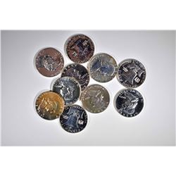 PROOF FRANKLIN HALF LOT;