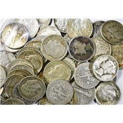 57-90% SILVER DIMES