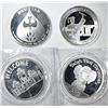 Image 1 : ONE OUNCE .999 SILVER SPECIALTY ROUNDS, PAST YEARS