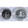 Image 4 : 5-1986 STATUE OF LIBERTY 2-COIN Pf COMMEM SETS