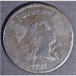 1797 HALF CENT  VF
