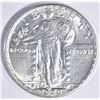 Image 1 : 1920-S STANDING LIBERTY QUARTER, GEM BU