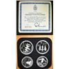 Image 2 : 1996 CANADA MONTREAL OLYMPIC 4-PIECE SILVER PROOF