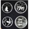 Image 3 : 1996 CANADA MONTREAL OLYMPIC 4-PIECE SILVER PROOF