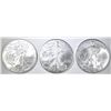 Image 1 : 3-BU 2010 AMERICAN SILVER EAGLES