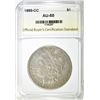 Image 1 : 1889-CC MORGAN DOLLAR, OBCS AU/BU RARE!!