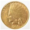 Image 2 : 1908 NO MOTTO $10.00 GOLD INDIAN, OBCS CH/GEM BU