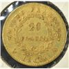 Image 2 : 1811-A FRANCE GOLD 20 FRANC,  PARIS MINT