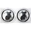 Image 1 : 2-2019 AUSTRALIA 1oz SILVER KOALA $1.00 COINS